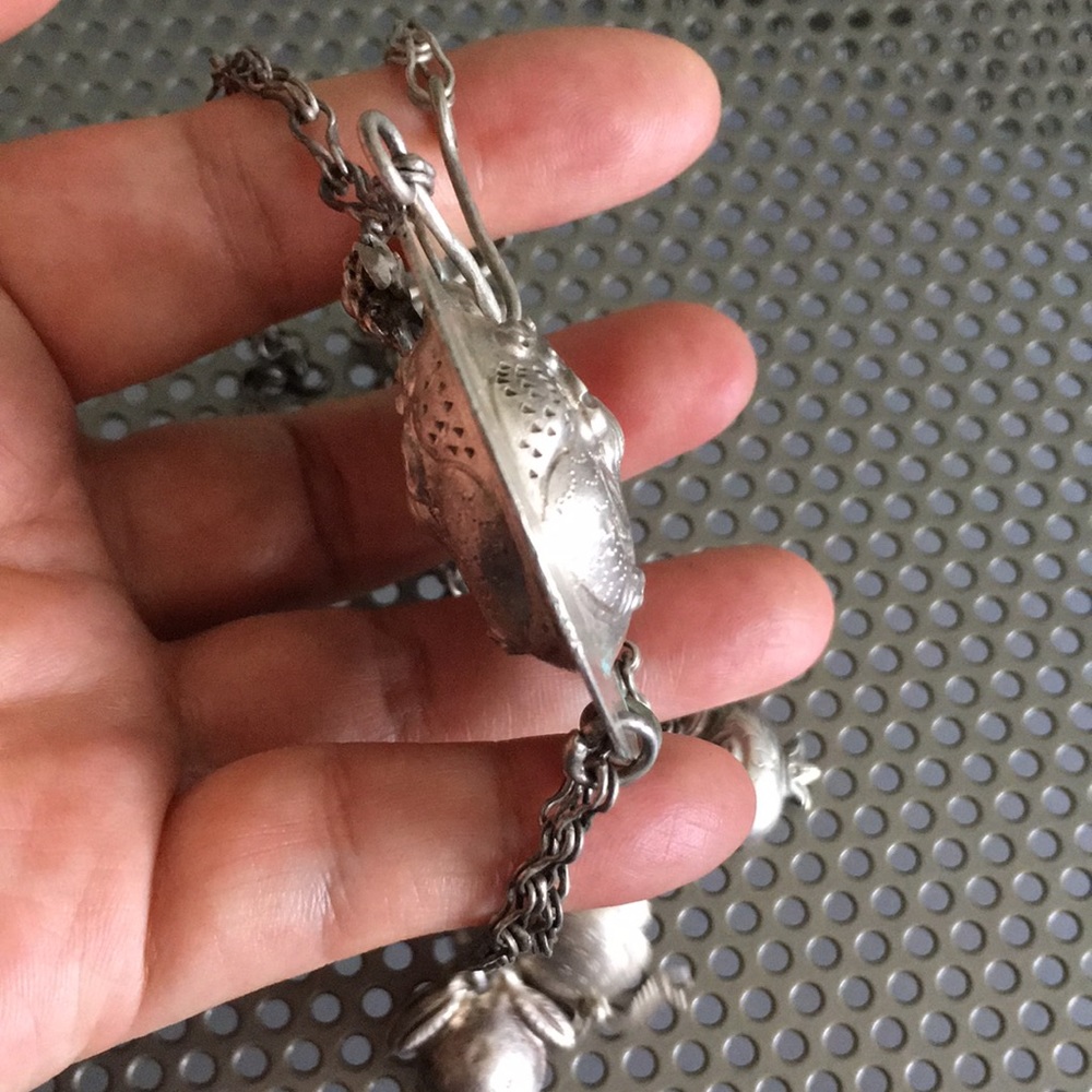 🖤1900-30s💕Chinese antique necklace - Picture 11 of 16